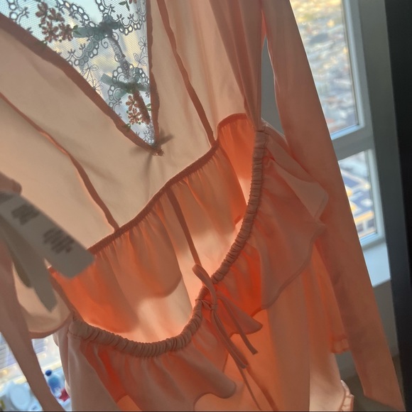 For Love & Lemons Mabel Heart Romper - Picture 11 of 13